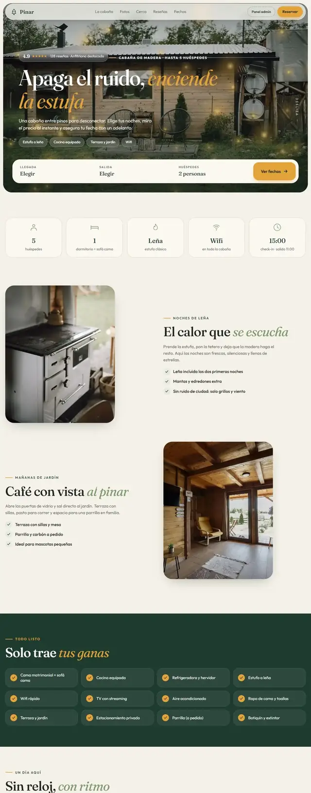 Cabaña Pinar